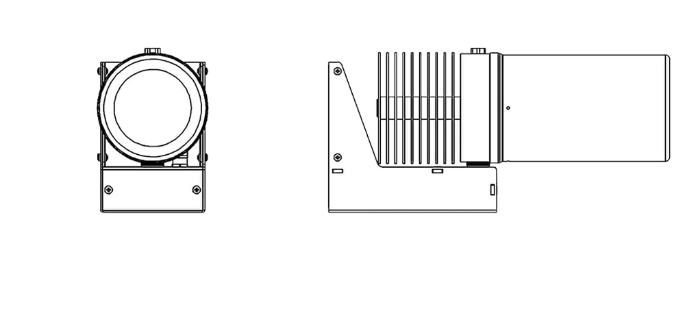 75W Signum Safety Signage Projector Dimensions