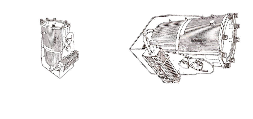 GoLine 80W Line Projector Dimensions