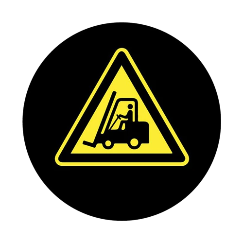 Hazard Forklift Truck Safety Sign