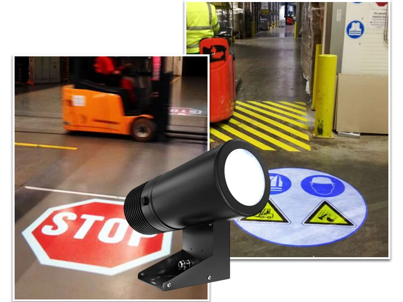 Virtual Safety Signage Projector Signum